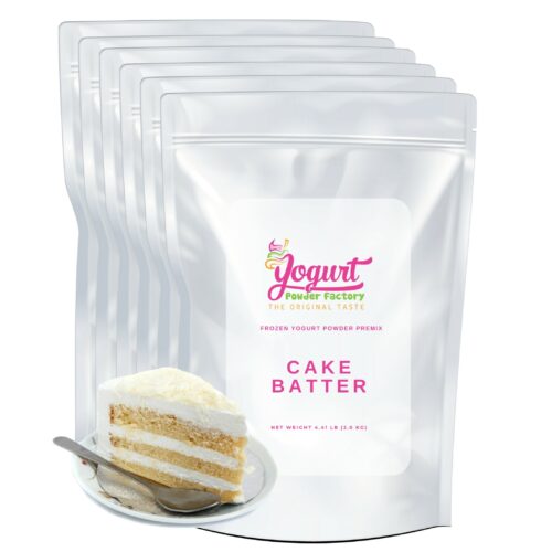 Cake Batter Frozen Yogurt Pre Mix One Box (12kg/26.45lb)