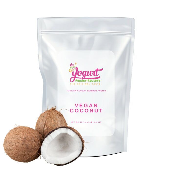 Vegan Coconut Frozen Yogurt Pre Mix One Bag (2kg/4.4lb)