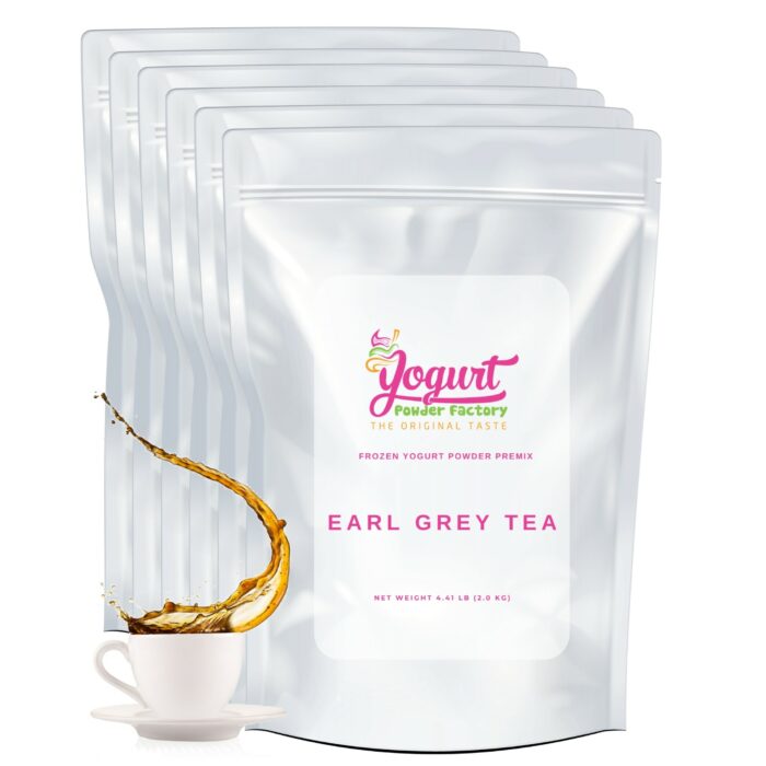Earl Grey Frozen Yogurt Pre Mix One Box (12kg/26.45lb)