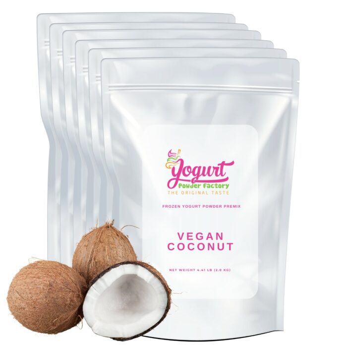 Vegan Coconut Frozen Yogurt Pre Mix One Box (12kg/26.45lb)