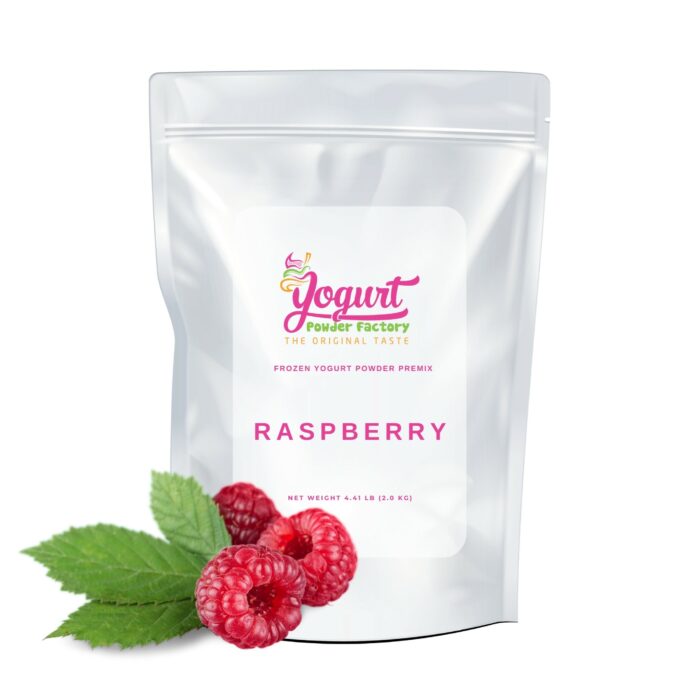 Raspberry Frozen Yogurt Powder Pre Mix One Bag (2kg/4.4lb)