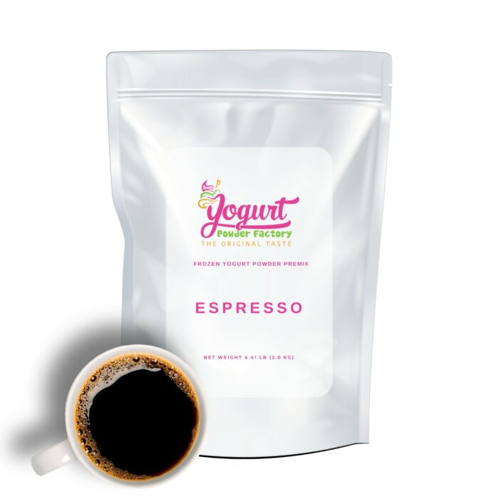 Espresso Frozen Yogurt Pre Mix One Bag (2kg/4.4lb)