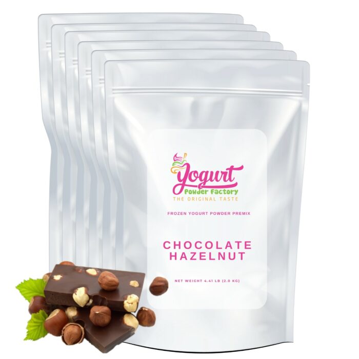 Chocolate Hazelnut Frozen Yogurt Pre Mix One Box (12kg/26.45lb)