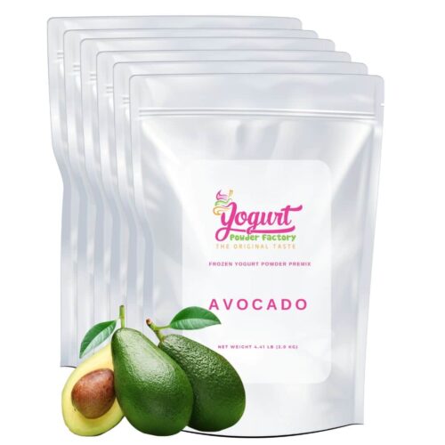 6 bags of avocado frozen yogurt