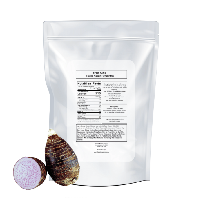 back of taro bag