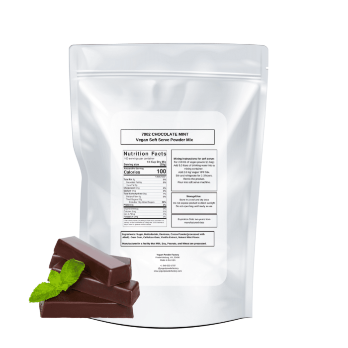 back vegan chocolate mint