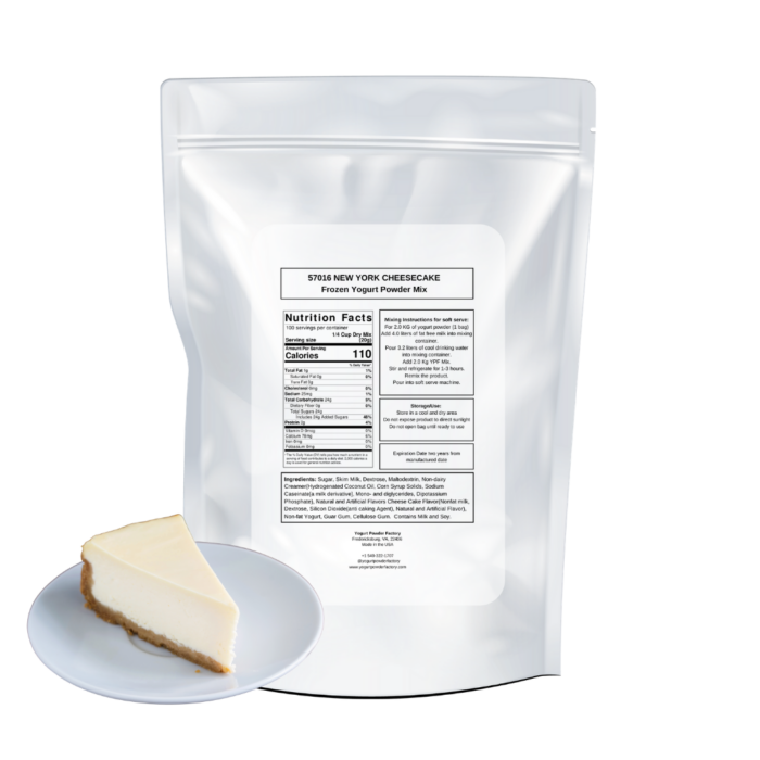 New York Cheesecake Frozen Yogurt Pre Mix One Bag (2kg/4.4lb) - Image 3