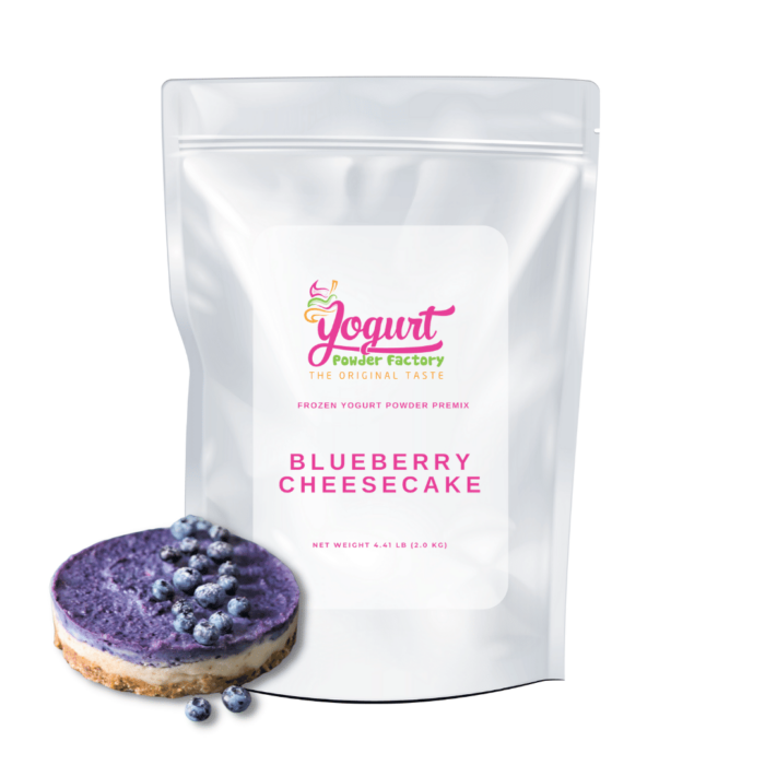 blueberry cheesecake frozen yogurt powder mix