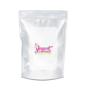 bag of frozen yogurt powder