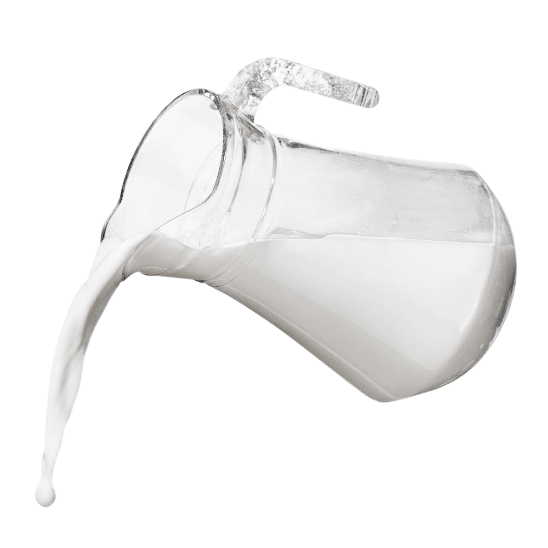 MilkYPF pouring milk from glass container