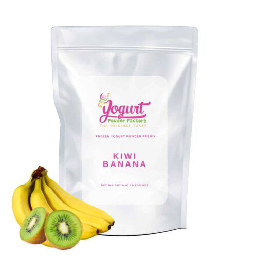 frozen yogurt bag of kiwi banana